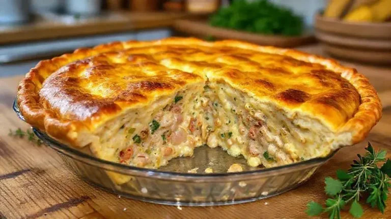 Torta salgada de liquidificador