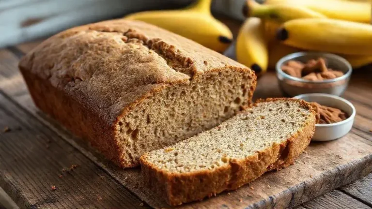 Bolo integral de banana