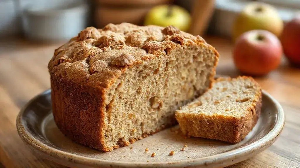 bolo integral de maçã