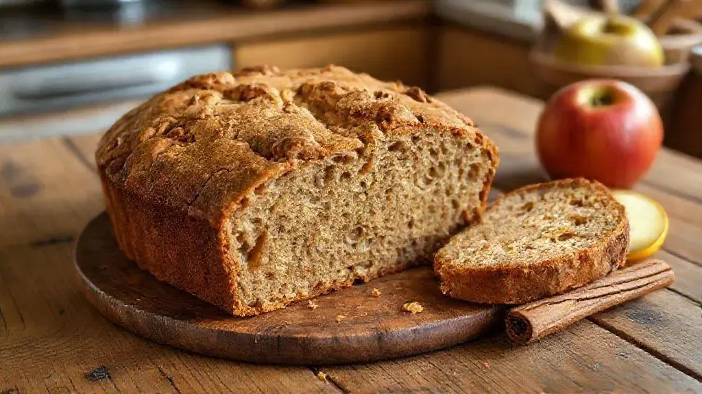 bolo integral de maçã