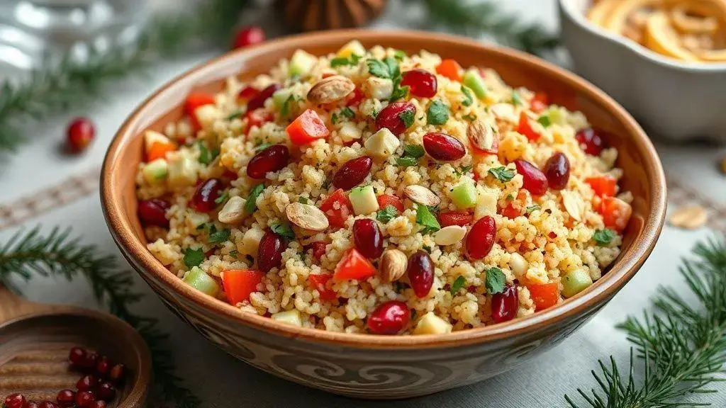 Cuscuz marroquino natalino