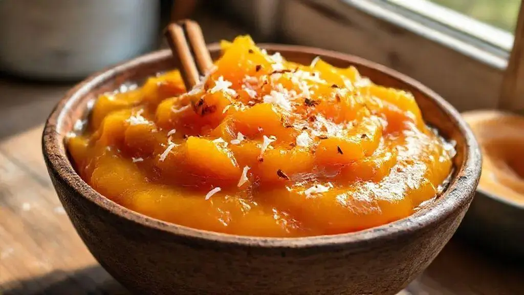 Doce de abóbora simples