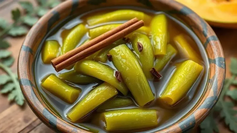 Doce de mamão verde