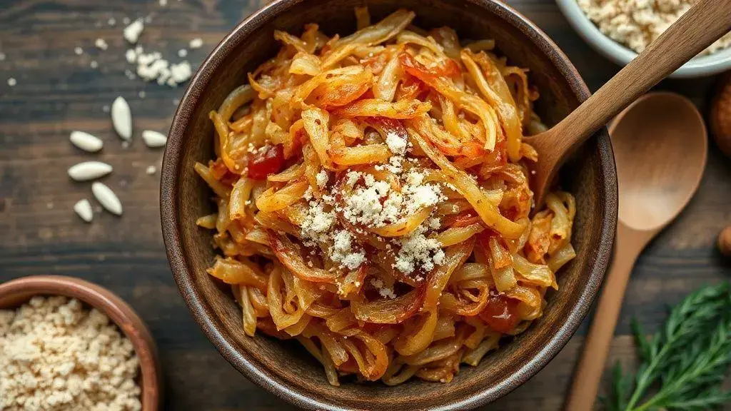 farofa de cebola crocante