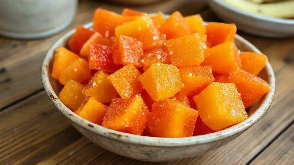 Frutas cristalizadas