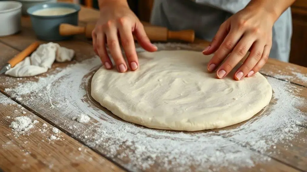 massa de pastel simples