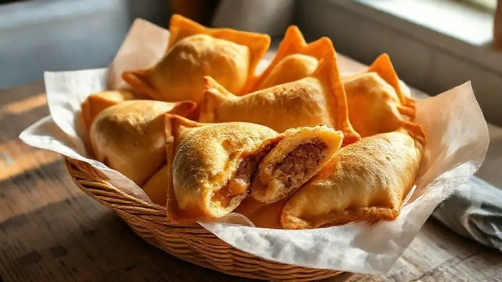 pastel caseiro simples