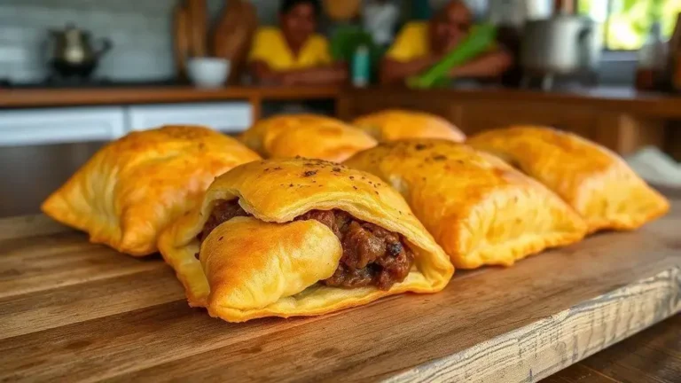 Pastel de angu do globo rural
