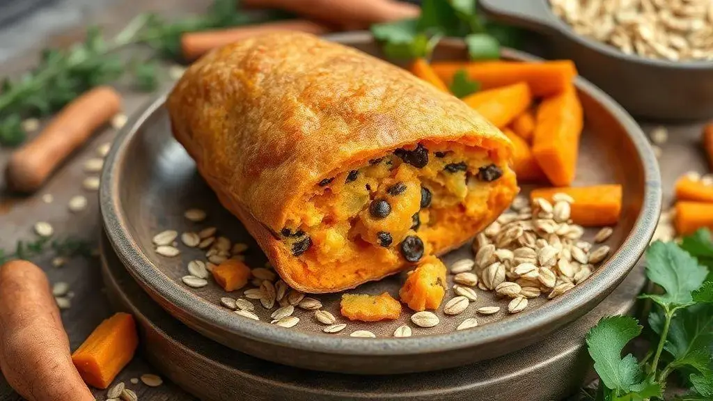 Pastel de batata doce fit