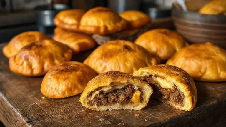 Pastel de massa grossa