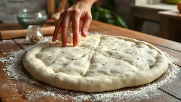Receita de massa e pizza