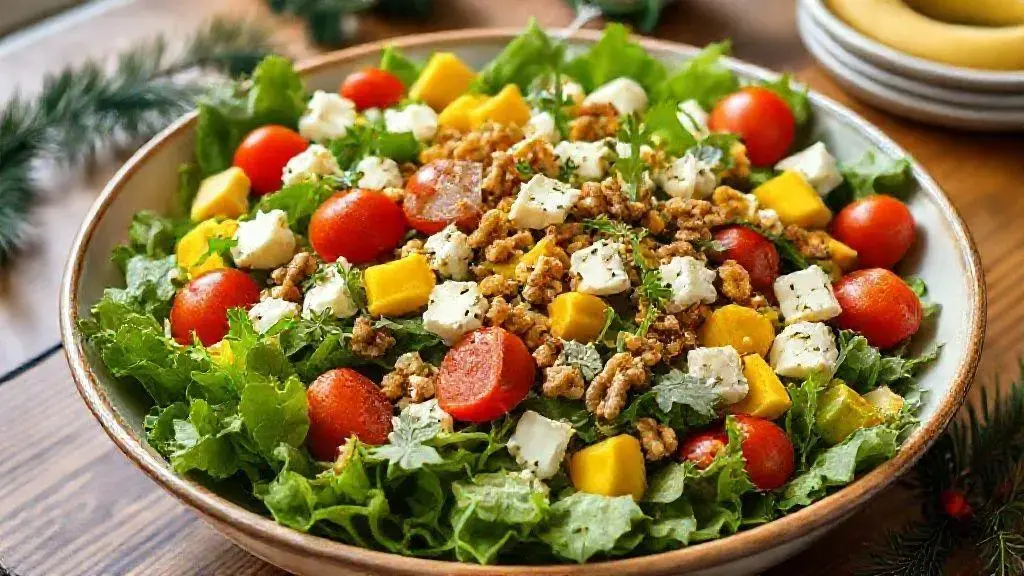 Receita de salada natal