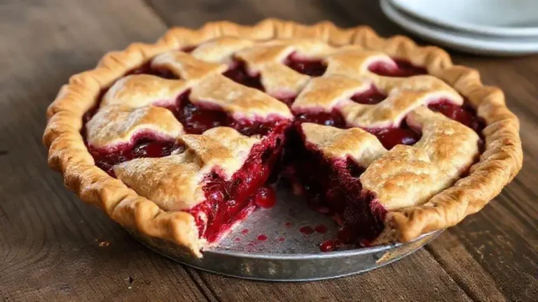 Torta de cereja sem glúten