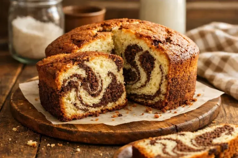 bolo mesclado simples