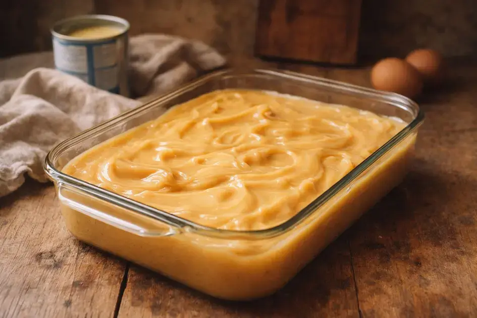 Doce com leite condensado