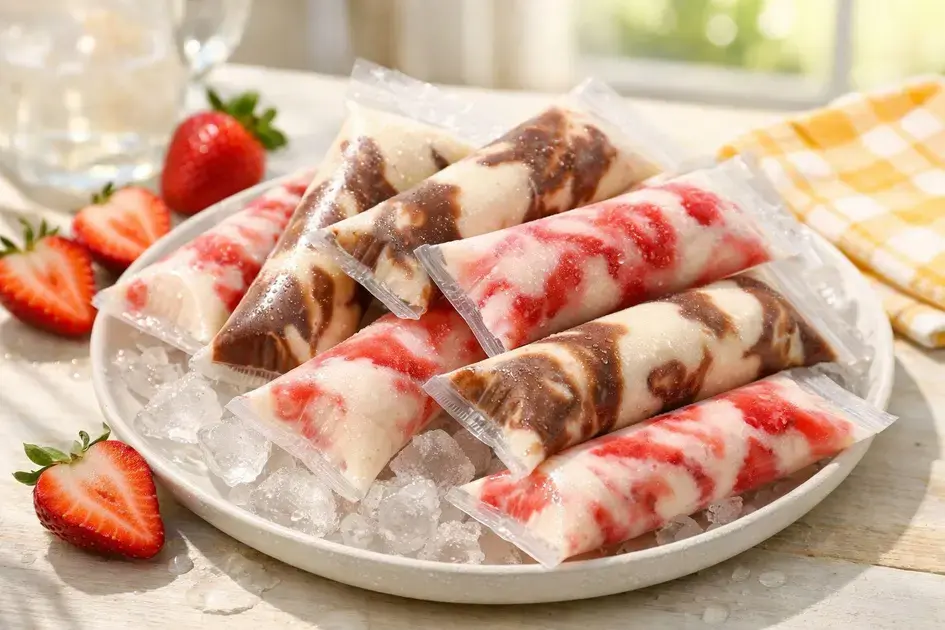 Geladinho gourmet para o verão