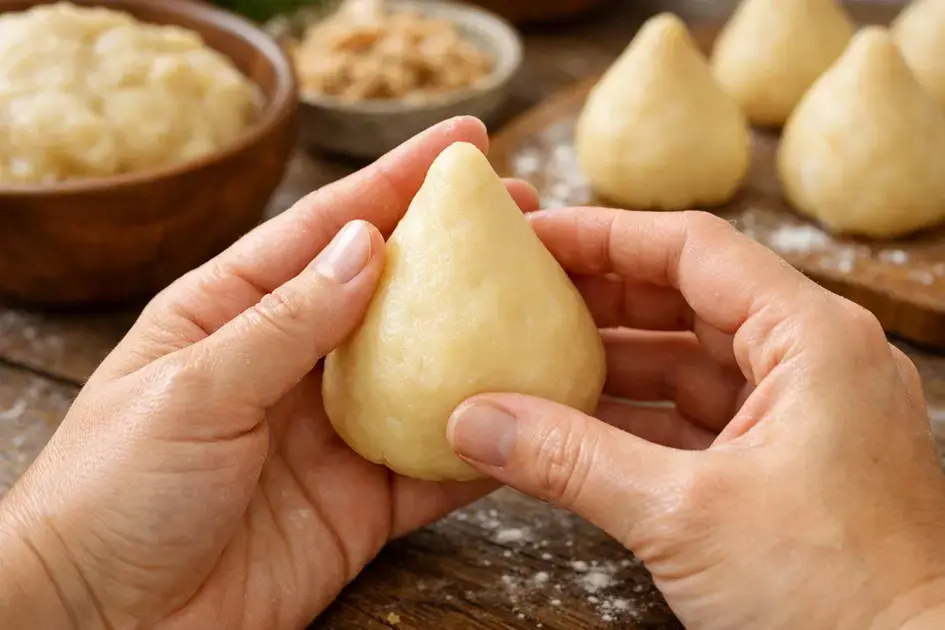 massa de coxinha profissional