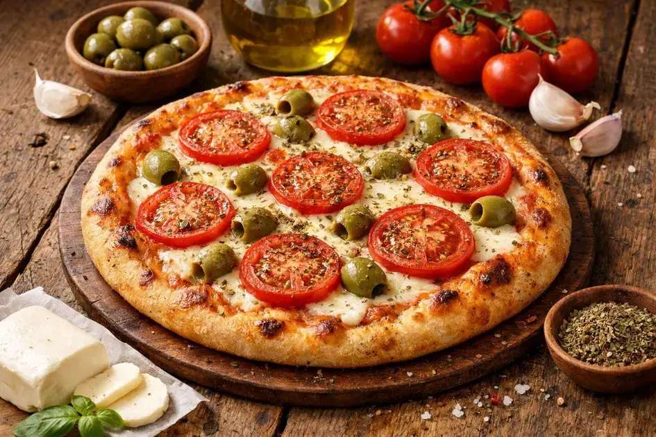 Pizza caseira fácil