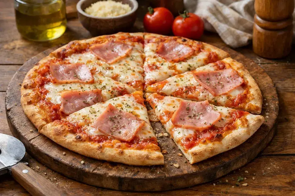 Pizza simples e barata