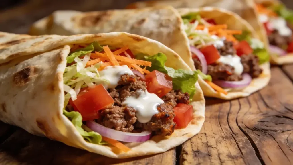 Rap 10 com carne moída