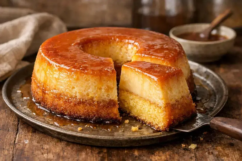 Receita de bolo pudim