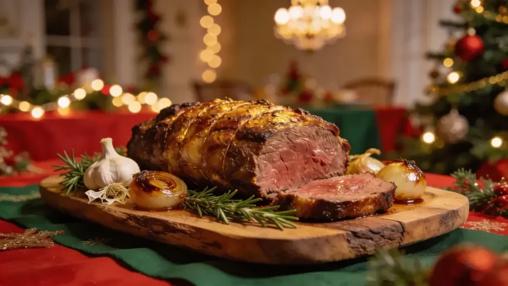 Receita de carne vermelha para o natal