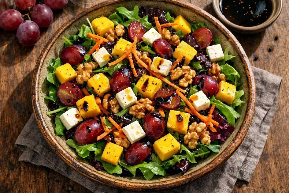 Receita de salada agridoce