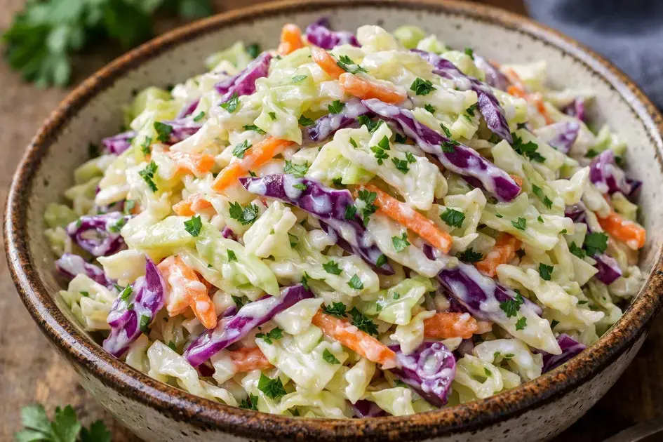 Salada de repolho cremoso