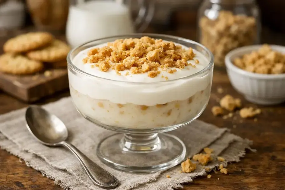 Sobremesa de leite condensado e natas