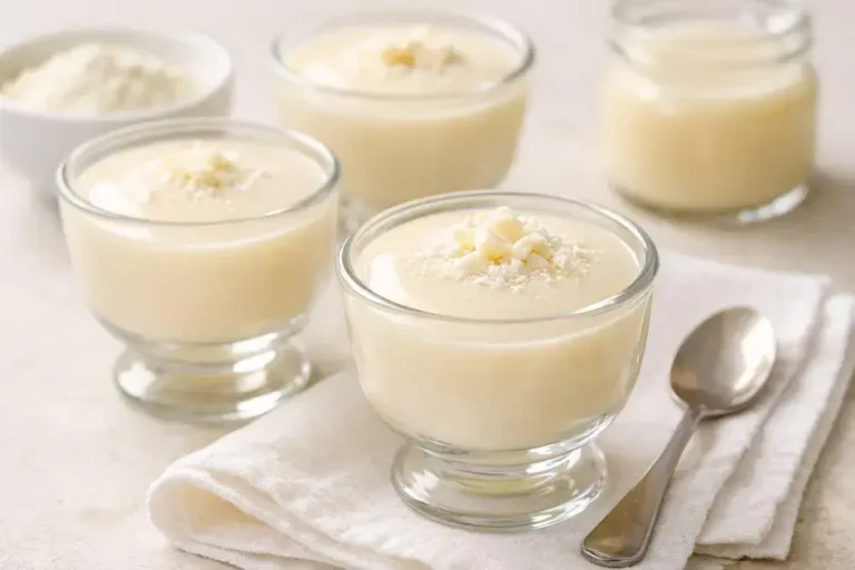 Sobremesa de leite em pó