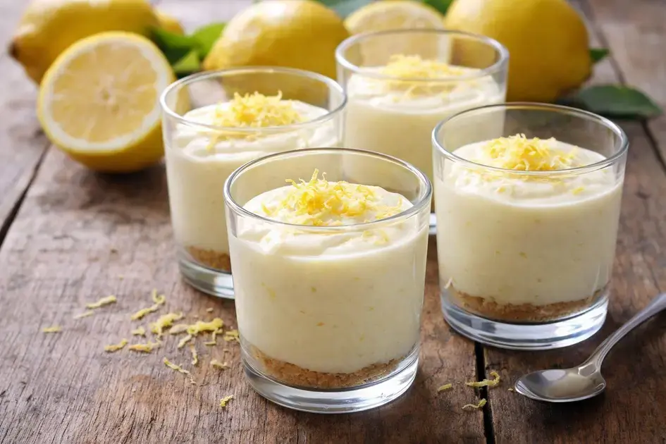 Sobremesa de limão siciliano