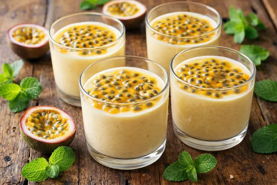 Sobremesa de maracujá