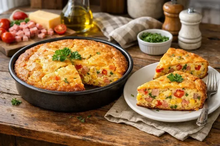 torta no liquidificador salgada