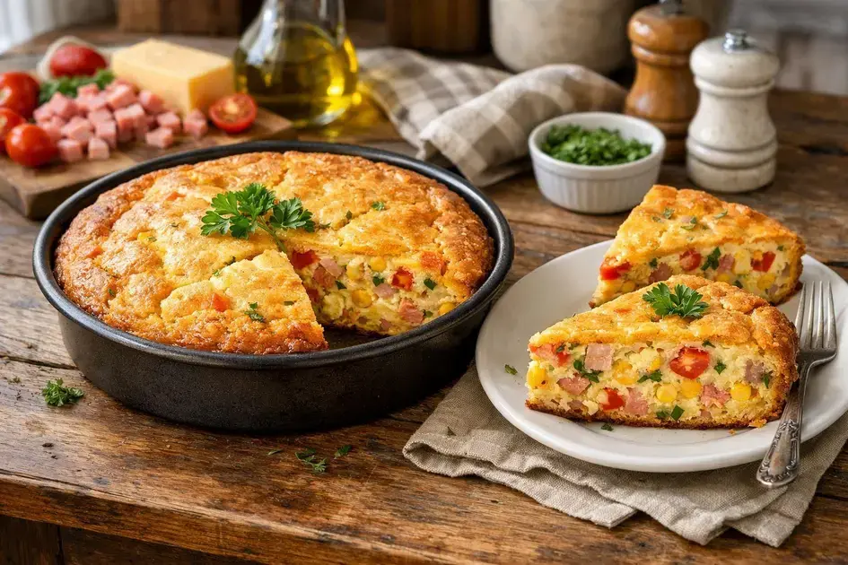 torta no liquidificador salgada