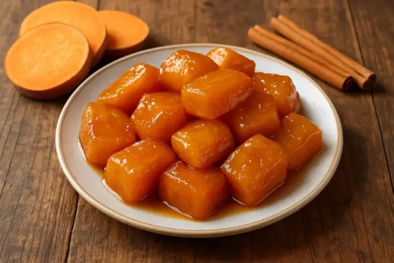 doce de batata doce em pedaços