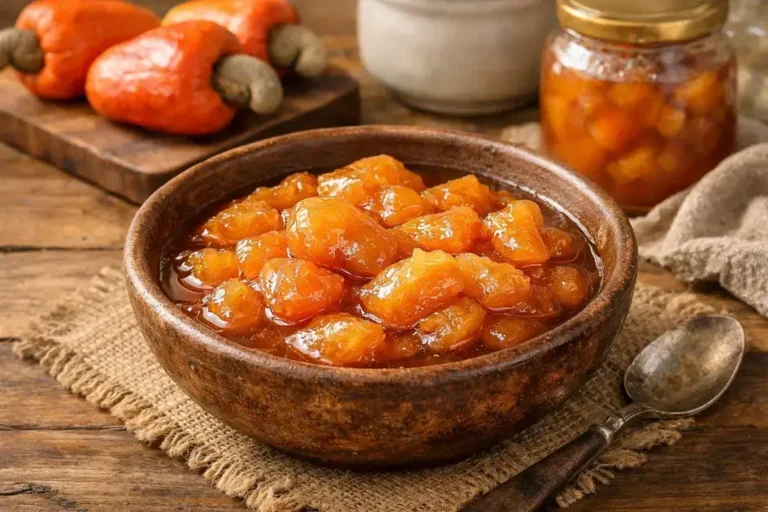 Doce de caju simples