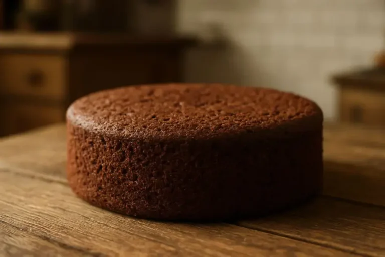 massa de bolo de chocolate