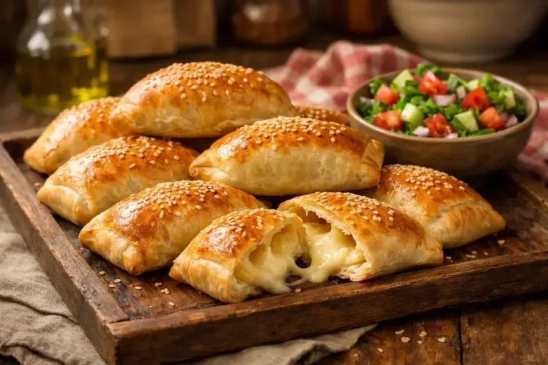 Pastel assado com 3 ingredientes