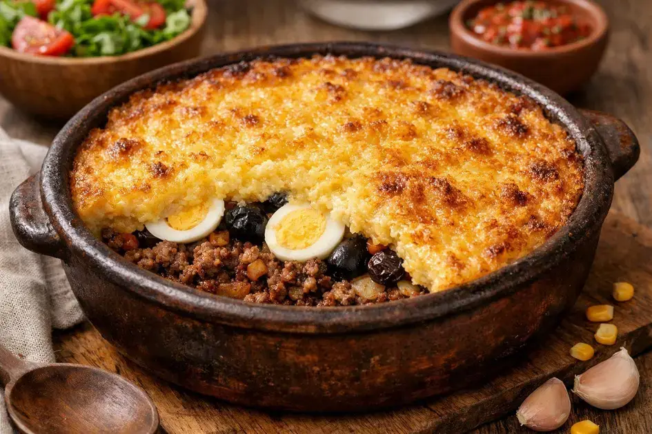 Pastel de choclo chileno