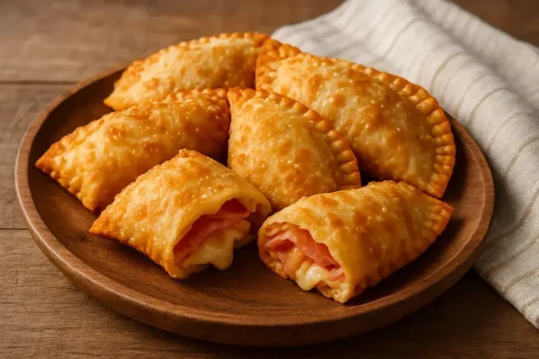 Pastel de feira na airfryer