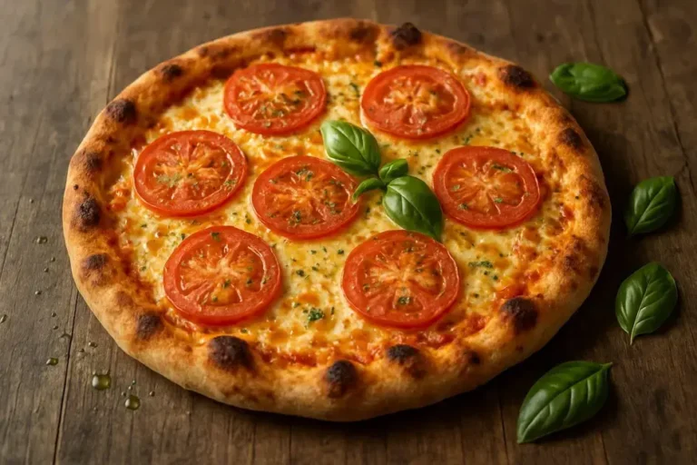 Pizza com fermento biológico seco