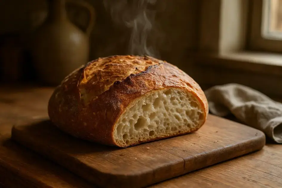 Receita de pão caseiro