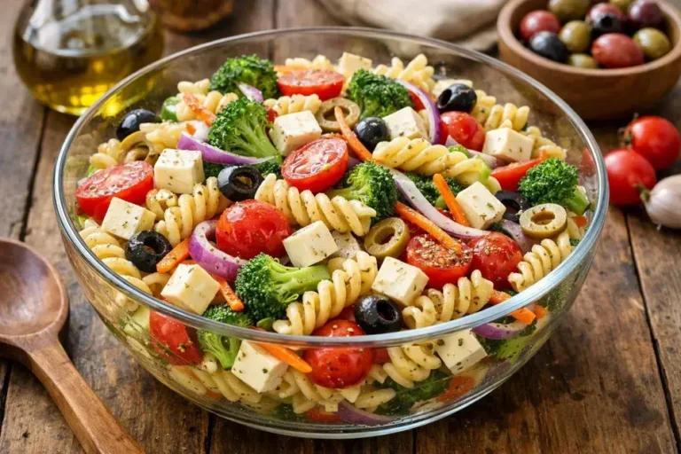 salada macarrão parafuso