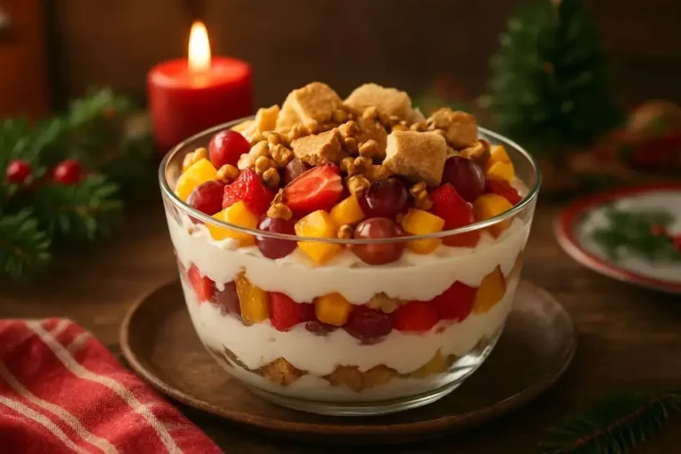 Sobremesa de natal simples e fácil