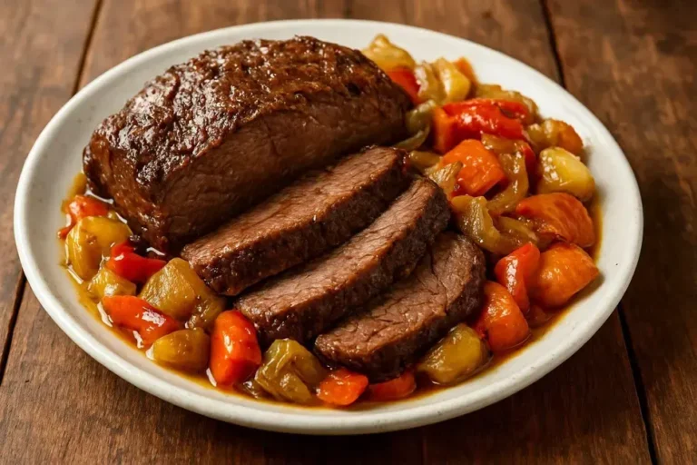 Carne assada na panela de pressão