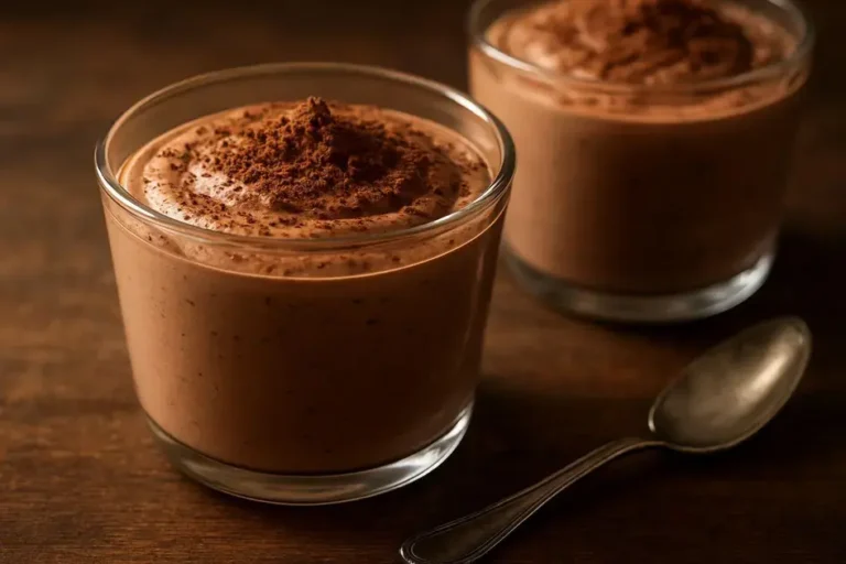 Sobremesa de ovomaltine