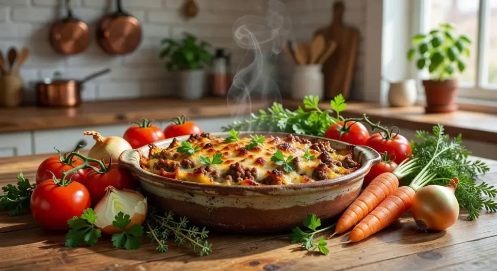 carne moída ao forno