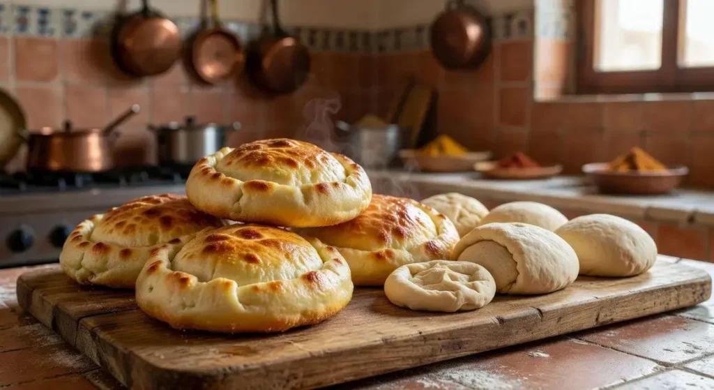 massa de esfiha fechada