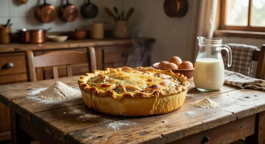 massa para torta de frango