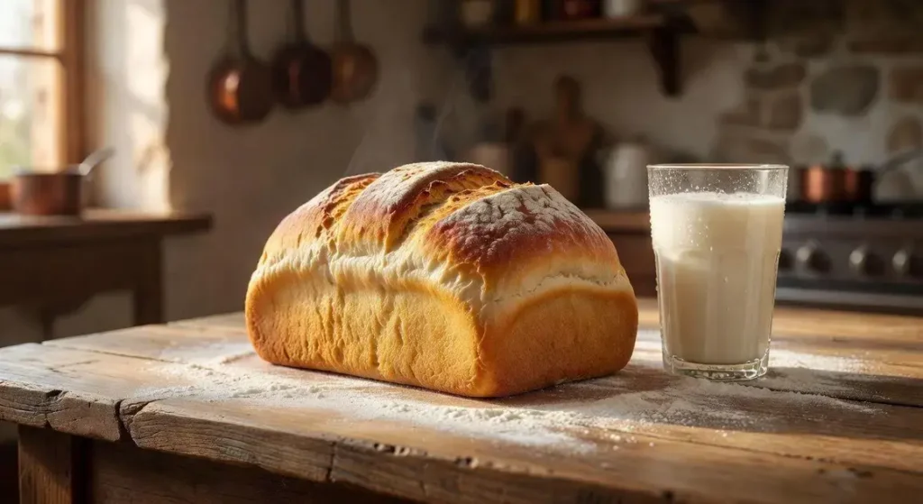 Pão no liquidificador